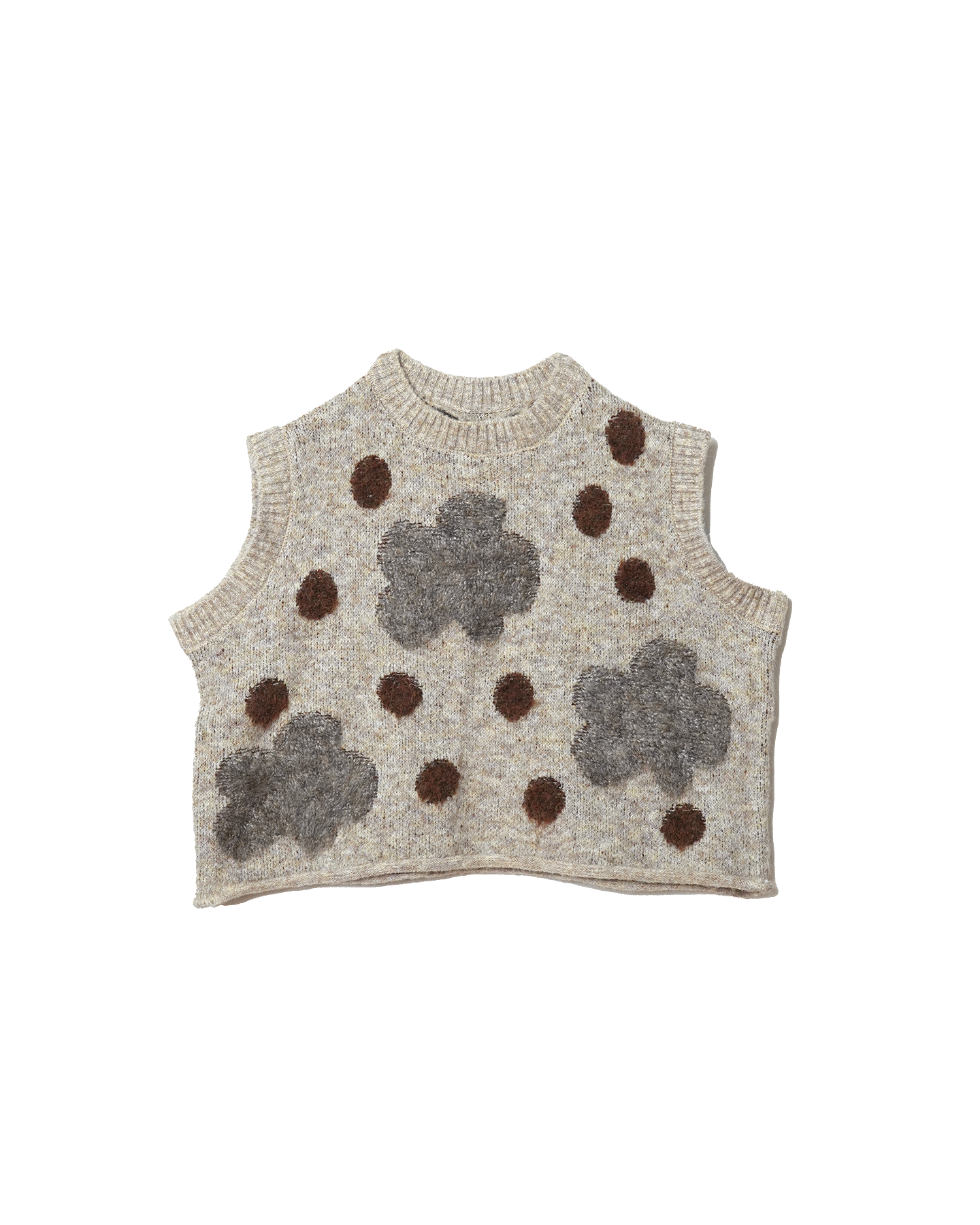 Annie Flower Knit Vest