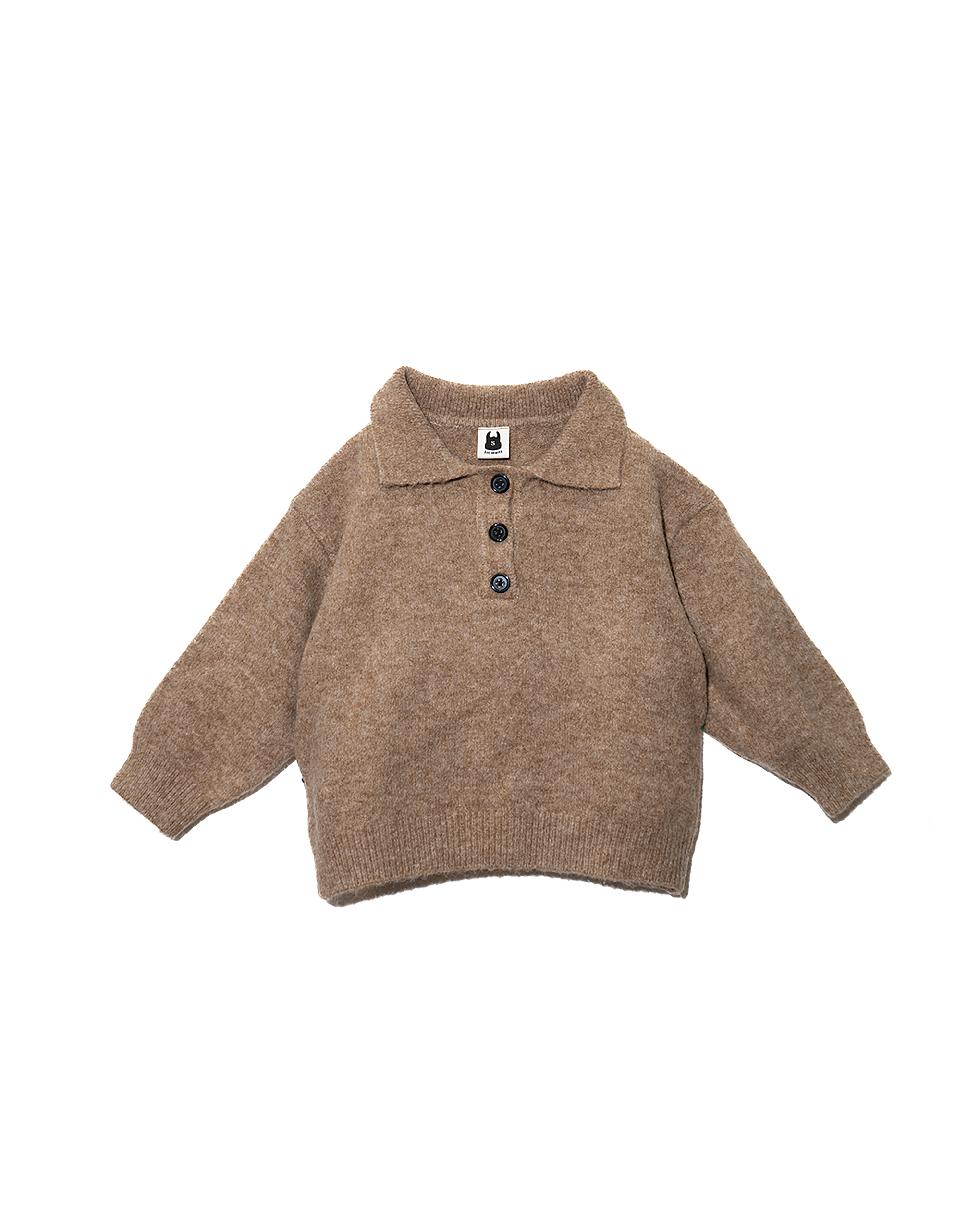 Arben Mohair Collar Knit