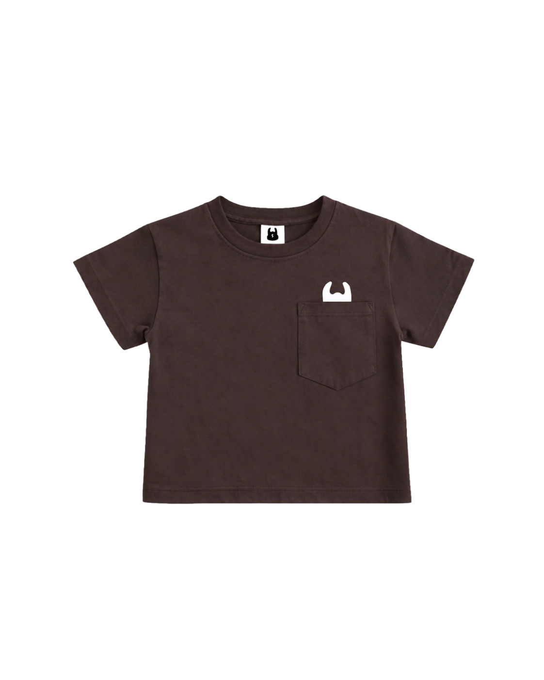 Brown Pocket Tee