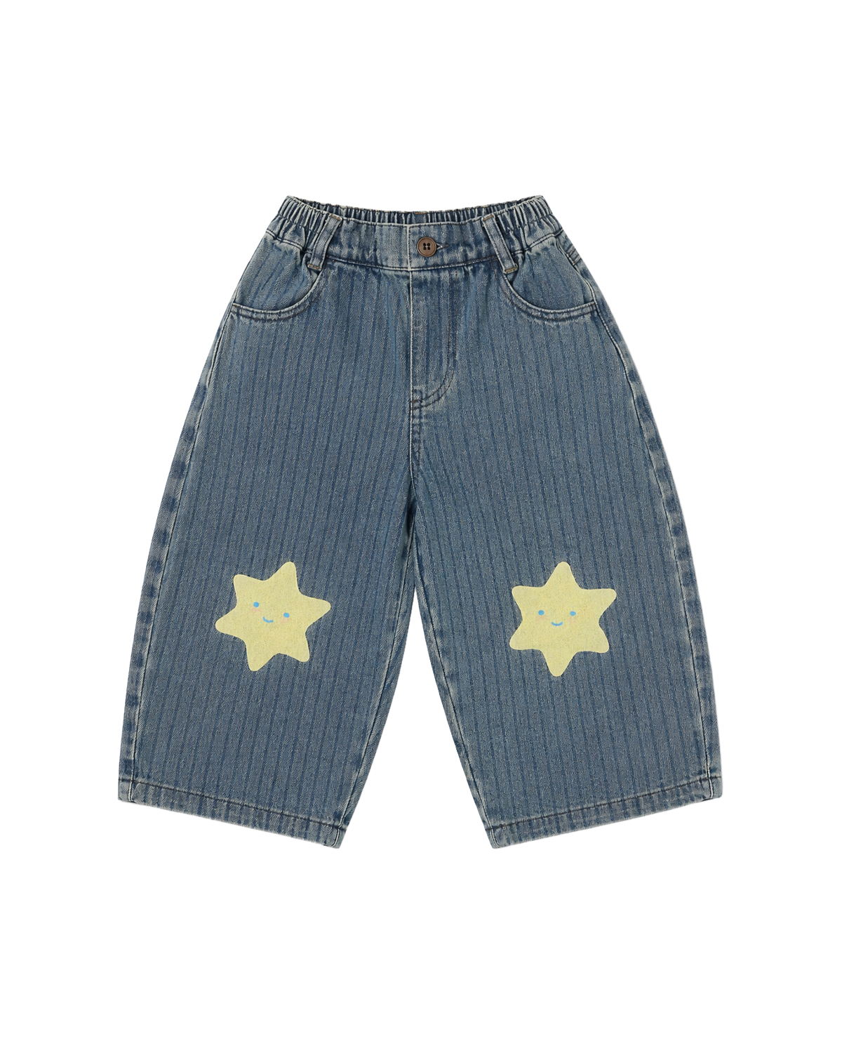 Kennie Starry Pinstripe Denim Pants