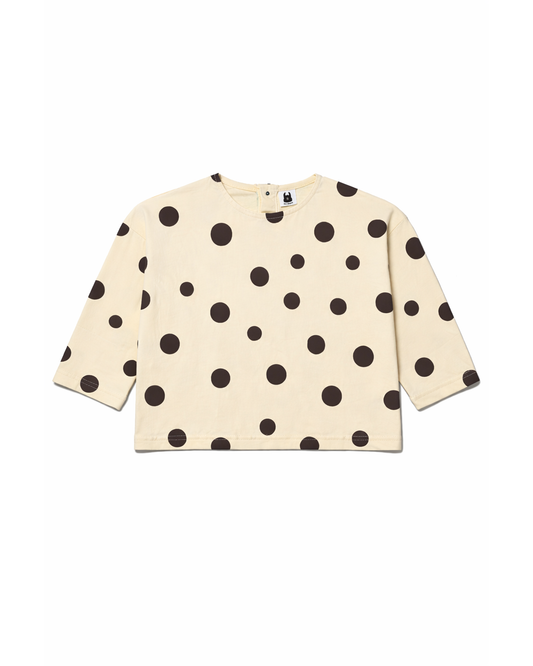 Marz Polkadot Long Sleeve Tee