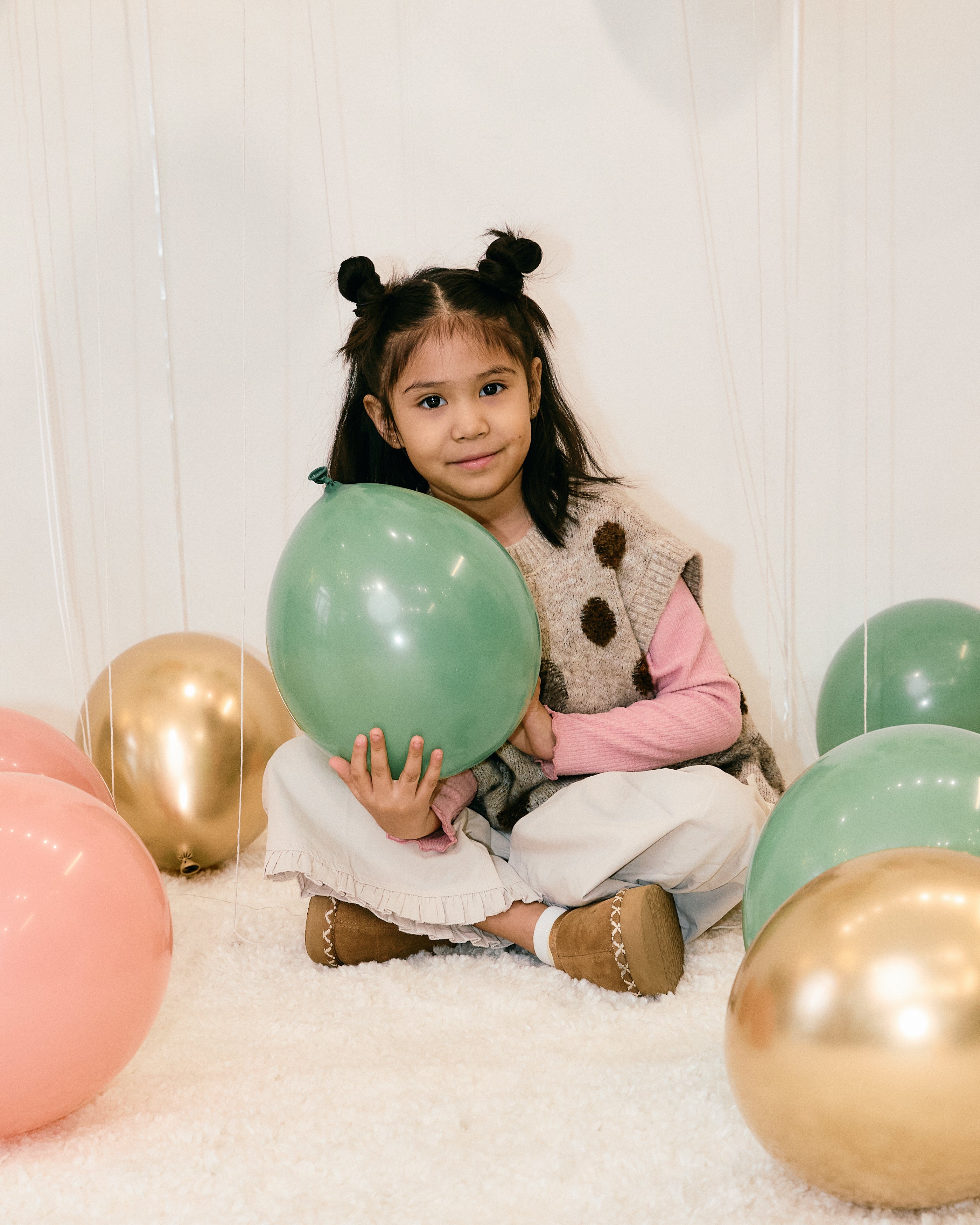 Annie Flower Knit Vest